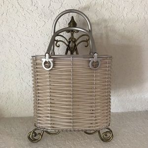 Salvatore Ferragamo Clear Bucket Bag